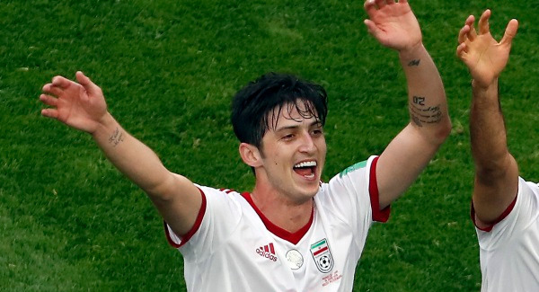 Iran's Sardar Azmoun retires from international football at 23 after receiving abuse