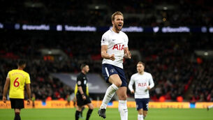 Harry Kane scores his 27th Premier League goal of season as Tottenham beat Watford