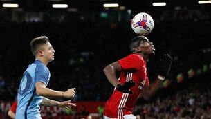 Gary Neville blasts Paul Pogba's 'ridiculous' blue haircut before derby clash