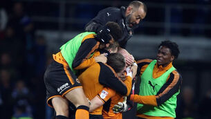 Warnock accuses Wolves manager of rubbing his nose in it after two missed injury-time penalties