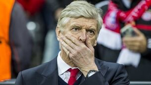 Arsene Wenger admits it was 'hurtful' that Arsenal fans 'did not give the image of unity'
