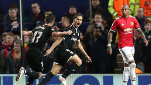 Sevilla’s late shock knocks Man United out of Champions League