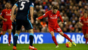 Adam Lallana heads to South Africa for specialist treatment on hamstring injury