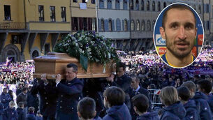 'We'll continue his smile in our heart': Chiellini pays emotional tribute to Davide Astori before 'last ciao'