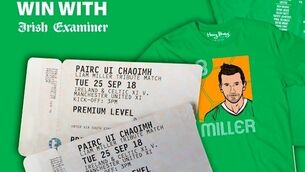 WIN: We've two premium tickets and t-shirts for the Liam Miller tribute match to give away