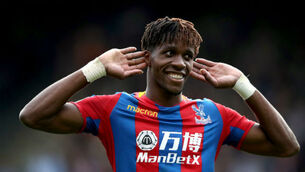 Zaha signs new Palace deal and aims to celebrate with goals record