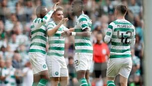 Ten-man Celtic see off Alashkert to progress in Champions League qualifying