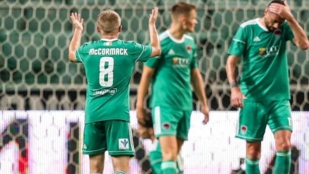 Cork City drop into Europa League after Legia Warsaw defeat