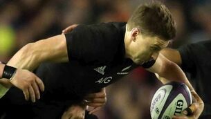 Beauden Barrett scores record four tries as New Zealand thump Australia