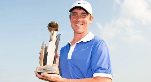 Tommy Fleetwood after his win in Gleneagles