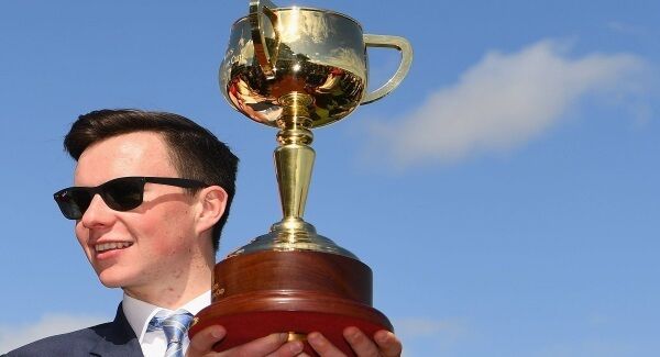 Joseph O'Brien at the Melbourne Cup last year.