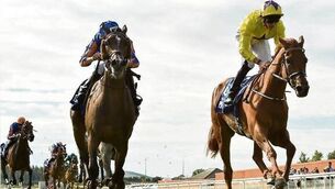 James Doyle masterclass as Sea Of Class swoops in Irish Oaks