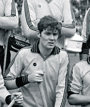 Fr Pat Barry, when he won an All-Ireland senior medal with Cork in 1976.