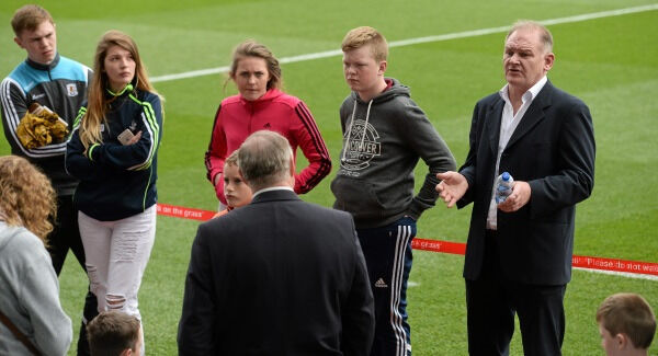 Finnerty was involved as part of the 'Croke Park Legends Tour' in 2015