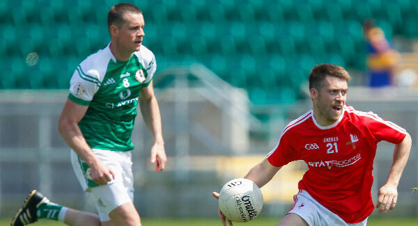Ronan Holcroft of Louth in action during their game against London today. Photo: Matt Impey/Sportsfile