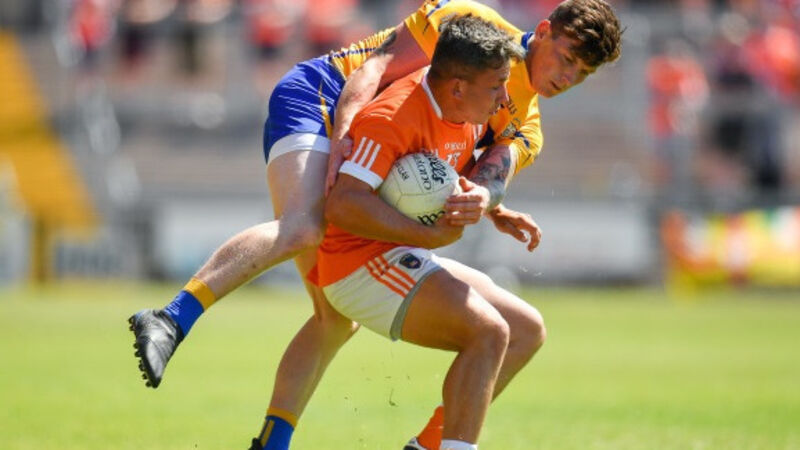 Late surge carries Armagh over the line against Clare Late surge carries Armagh over the line against Clare