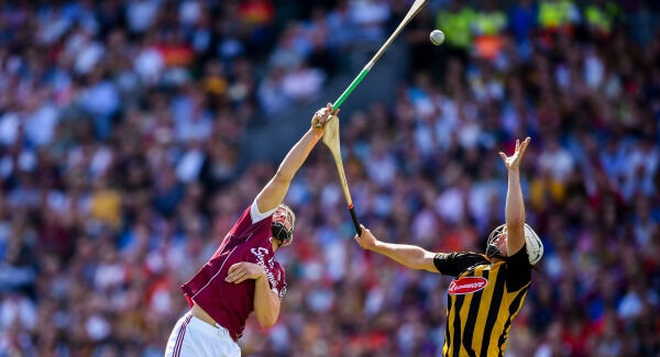 Padraig Walsh of Kilkenny in action against Niall Burke of Galway. Picture: Stephen McCarthy/Sportsfile Padraig Walsh of Kilkenny in action against Niall Burke of Galway. Picture: Stephen McCarthy/Sportsfile