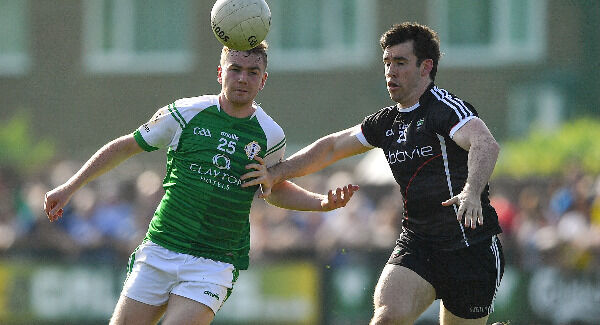 Fergal McMahon of London in action against Darragh Cummins. Picture: Sportsfile Fergal McMahon of London in action against Darragh Cummins. Picture: Sportsfile