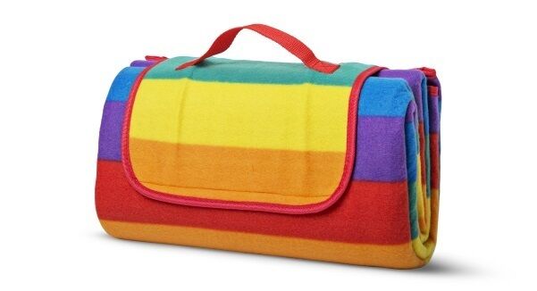 Flying Tiger picnic blanket.