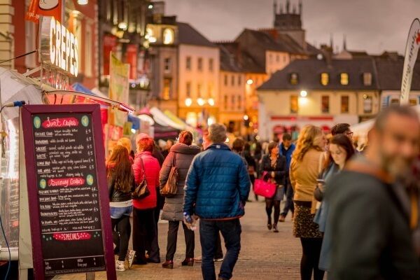 Savour Kilkenny Market – Kilkenny is a natural fit for a food festival. Photo: Dylan Vaughan