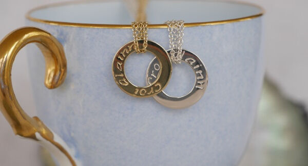 Gold and silver pendants from the Enibas range — see more online at enibas.com Gold and silver pendants from the Enibas range — see more online at enibas.com
