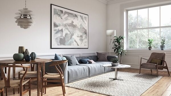 Present rooms in a logical flow with clear functions and current decor such as this refined Scandinavian living room. Present rooms in a logical flow with clear functions and current decor such as this refined Scandinavian living room.