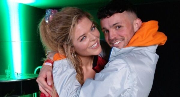 Doireann with felow Snapchat star, James Kavanagh