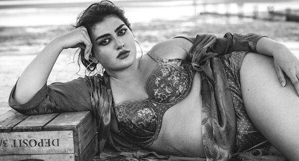 Plus size model and influencer Irena Drezi says segregating curvy girls and making them pay more is totally unfair. Picture: Lee Malone
