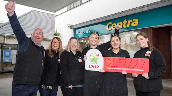 'Termonfeckin is buzzing' - Louth shop celebrates selling €2.5m lottery ticket
