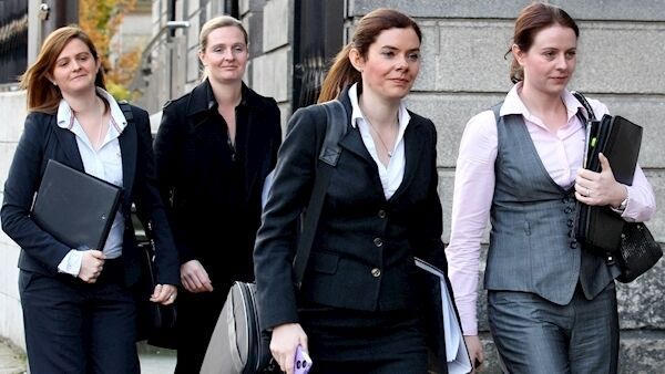 (Left to right) Brenda, Ciara, Colette and Aoife Quinn in 2013. Pic: Courtpix