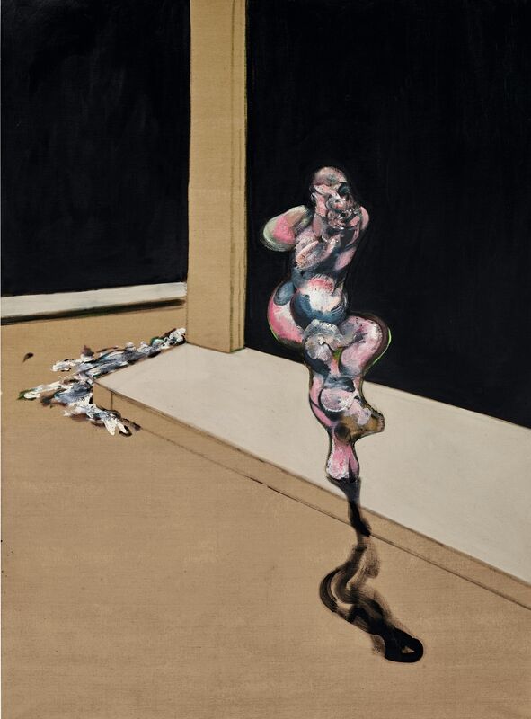 Turning Figure by Francis Bacon at Sotheby's in London next Tuesday.
