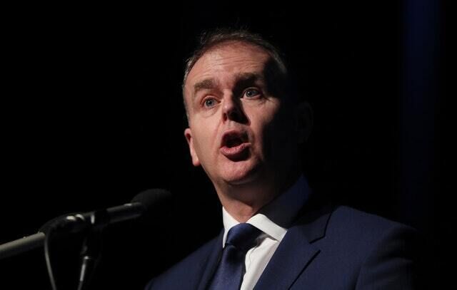 Education Minister Joe McHugh told the conference that the peace process must be protected after Brexit (Brian Lawless/PA)