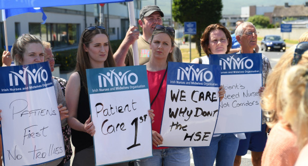 HSE warns of delays for some time due to nurses' strike