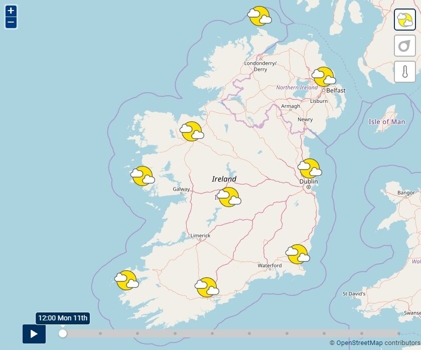 Picture: Met Eireann.