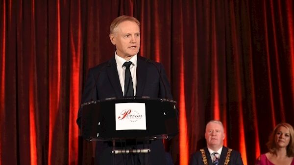 Joe Schmidt picked up an 'Honorary Corkman' Award. Picture: Larry Cummins Joe Schmidt picked up an 'Honorary Corkman' Award. Picture: Larry Cummins