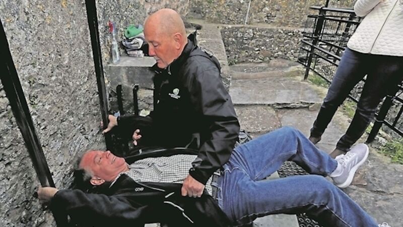 Kiss of life for Blarney Castle heart attack survivor Kiss of life for Blarney Castle heart attack survivor