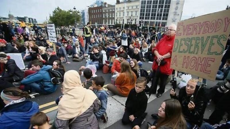 Protestors: We’ll risk breaking law to end housing crisis Protestors: We’ll risk breaking law to end housing crisis