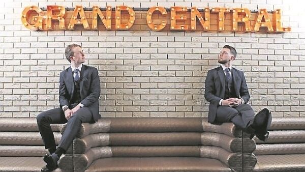 At the launch of Grand Central Social, on Washington St, are bar managers Paul Kearns and Luke O’Callaghan. Picture: Diane Cusack