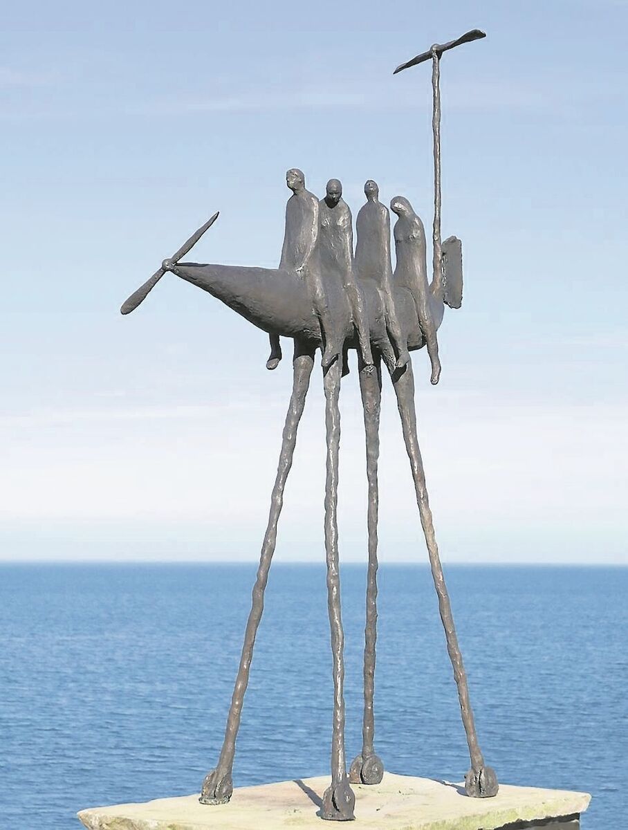 Failing Better Maquette III by Rowan Gillespie at Sotheby’s. Failing Better Maquette III by Rowan Gillespie at Sotheby’s.