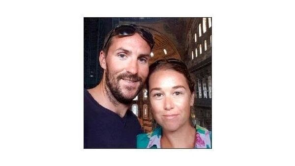 Mike Curran and his girlfriend Sarah O'Shea.