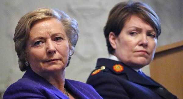 Former Tánaiste Frances Fitzgerald and Former Garda Commissioner Noirín O'Sullivan.