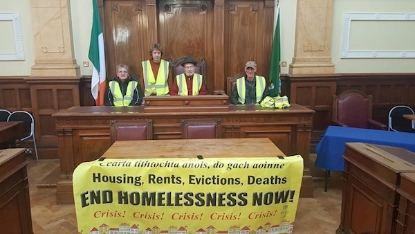Three arrested following Cork City Hall occupation released without charge
