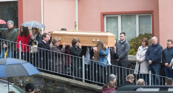 The funeral of Darragh Killeen