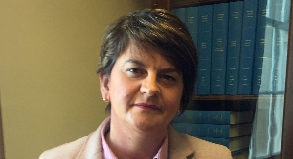 'Backstop must be removed,' insists Arlene Foster