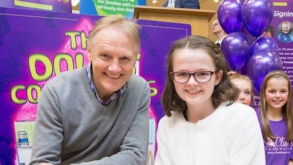 Author Keeva Delaney with Joe Schmidt. Photo: Liam Burke, Press 22 Author Keeva Delaney with Joe Schmidt. Photo: Liam Burke, Press 22