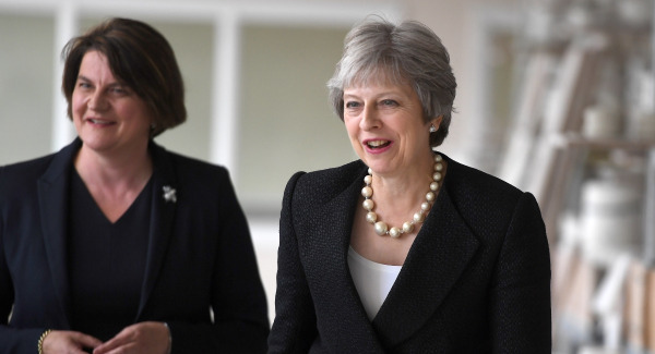 Arlene Foster confirms DUP will not support Theresa May