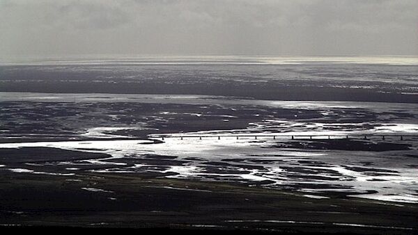 The bridge at Skeidararsandur. Pic via Wikipedia/Laurent Deschodt