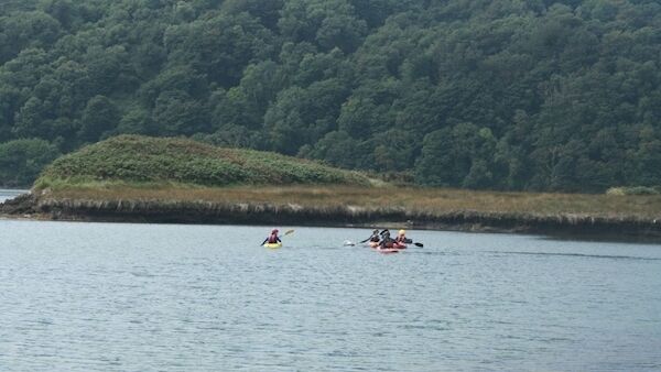 Lough Hyne and Castle Island is equally compelling when viewed from kayak level on the lake itself. Lough Hyne and Castle Island is equally compelling when viewed from kayak level on the lake itself.