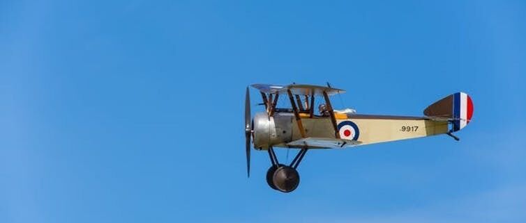 A Sopwith Pup fighter, 1916. thirtyfootscrew