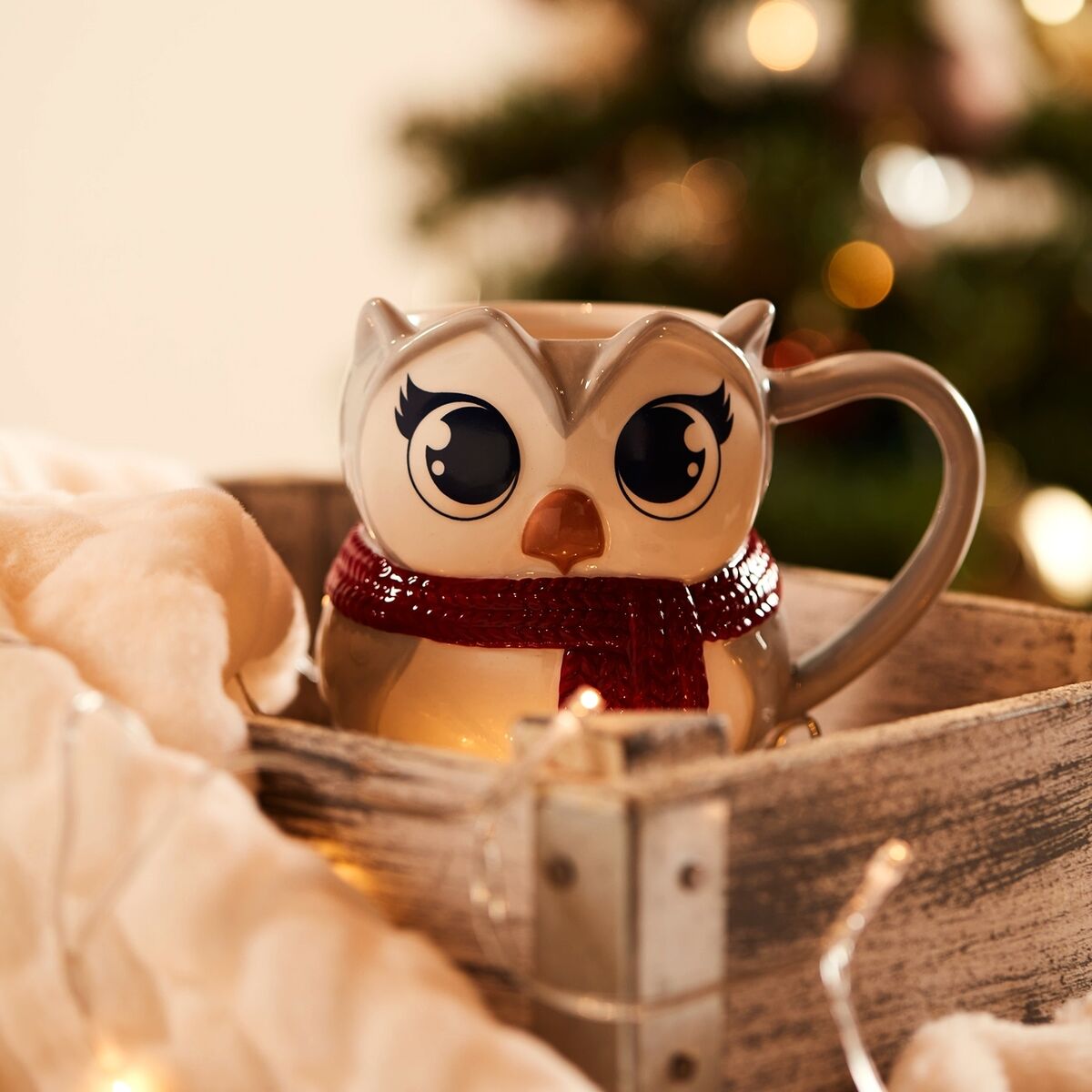 Owl mug, €6 Owl mug, €6